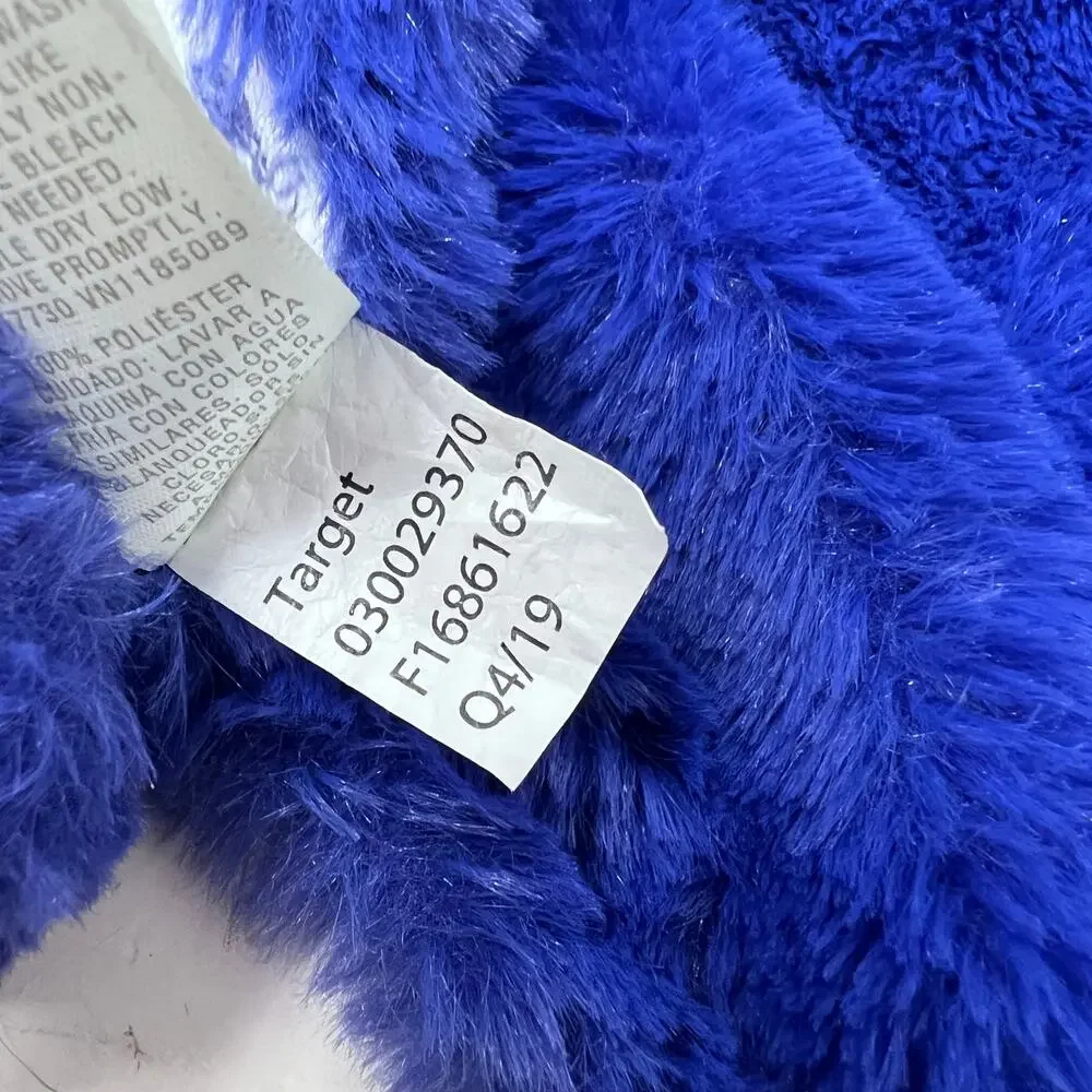 Cloud Island‎ Blue Lovey Pom Pom Soft Plush Baby Security Blanket Nunu Soother
